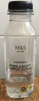 Pressed Pink Lady Apple Juice