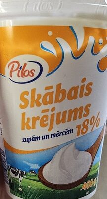 Sour cream 18%