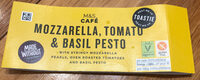 Mozzarella, Tomato & Basil Pesto Toastie