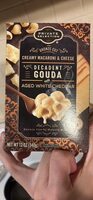 CREAMY MACARONI & CHEESE DECADENT GOUDA with AGED WHITE CHEDDAR