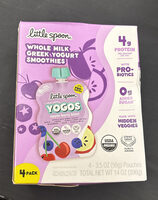 Organic Kids Very Berry Lowfat Yogurt Smoothie