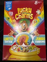 Lucky Charms with unicorn marshmallows
