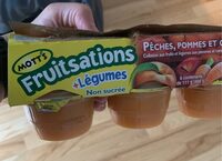 Compote peches pommes et carottes