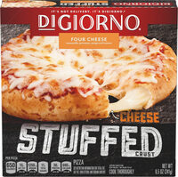 Four Cheese Stuffed Crust Pizza