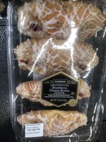 Strawberry Cheese Bowtie Danish