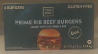 Prime Rib Beef Burgers