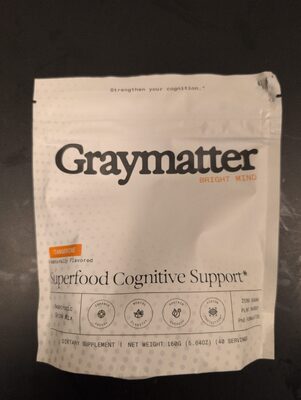Graymatter BRIGHT MIND Superfood Tangerine Mix