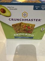 Avocado Toast Salt & Pepper Crunchy Baked Rice Crackers
