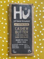 Cashew Butter + Pure Vanilla Bean Dark Chocolate