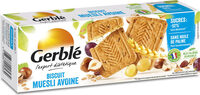 Biscuit muesli avoine Gerblé