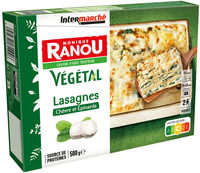 Lasagnes chèvre épinards 500g