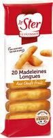 20 madeleines longues aux œufs frais