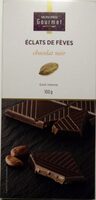 Chocolat noir éclats de fèves