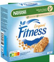 NESTLE FITNESS Barres de Céréales Nature 6x23,5g