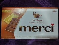 Merci Tafelschokolade Edel-nougat