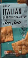 Italian Scrocchi Crackers - Sea Salt
