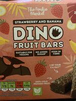 Dino Fruit Bars. strawberry and banana