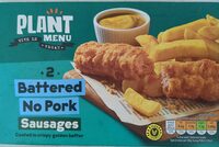 Battered no pork sausages