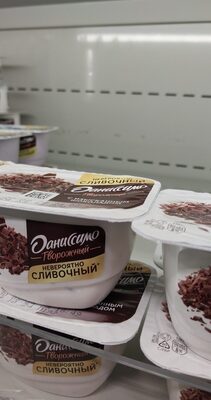Даниссимо Творожный с изысканным шоколадом