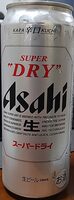 Asahi draft 500ml super dry beer ~ 68. Platinum 72075