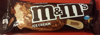 M&ms chocolate ice cream