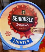 seriously spreadable light cheese