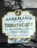 Throat and Chest Soothing Menthol Lozenges