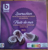 Fruits de mer chocolat