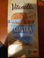 Ciastka wielozbożowe beż dodatku cukru