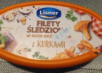 Marinated Herring in mushroom sauce