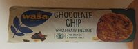 Chocolate chip wholegrain buscuits