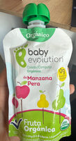 Colado/compota orgánica de manzana pera
