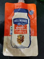 Hellmann's Cheezy Jalapeno Burst Veg Mayonnaise, 85 g