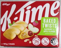 Baked Twists Raspberry & Apple Flavour