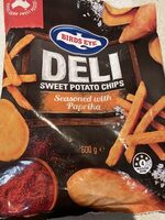 Deli Sweet Potato Chips Seasoned with Paprika